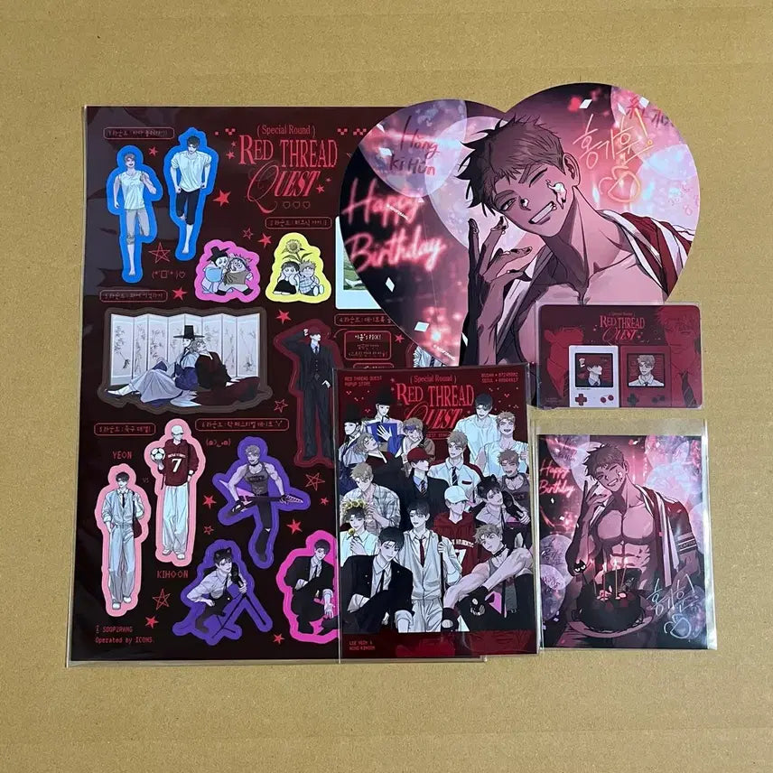 [BUNJANG] Hongsil Quest Pop-up POB Bundle Set / 홍실퀘스트 팝업 특전