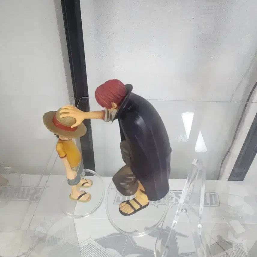 [BUNJANG] Dramatic Showcase Shanks &amp; Luffy Figure / (개봉양품)드라마틱쇼케이스 원피스 샹크스 루피 피규어 싸게  판매합니다