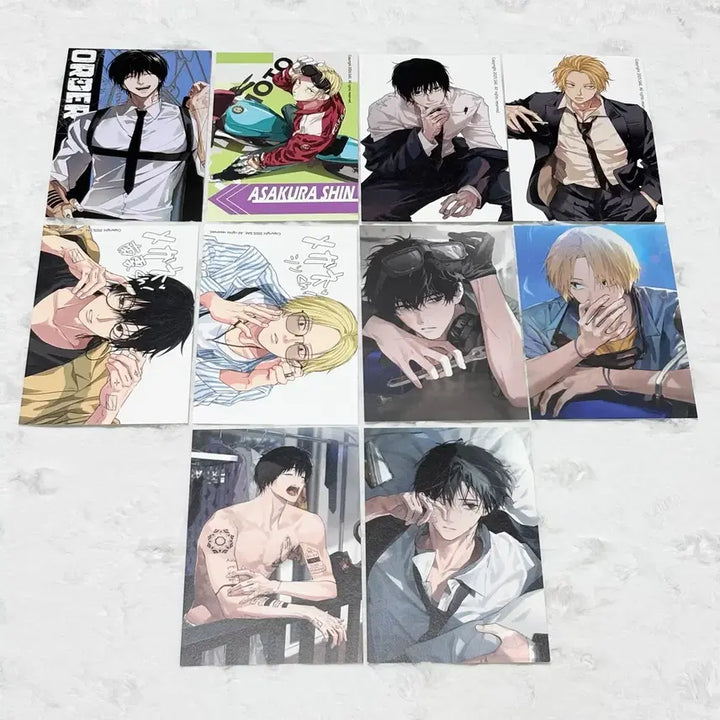 [BUNJANG] Sakamoto Days Printing Box &amp; Postcard Set - Nagumo Shin Natsuki Bundle / (일괄 가격) 사카모토데이즈 프린팅 박스 프박 엽서 나구모 신 나츠키