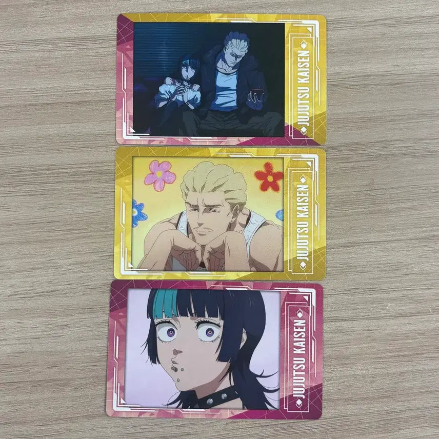 [BUNJANG] Jujutsu Kaisen Cursed Paradise Snap Card Kirara Hakari Bundle Set / 주술회전 사멸회유 스냅카드 하카리 키라라 일괄