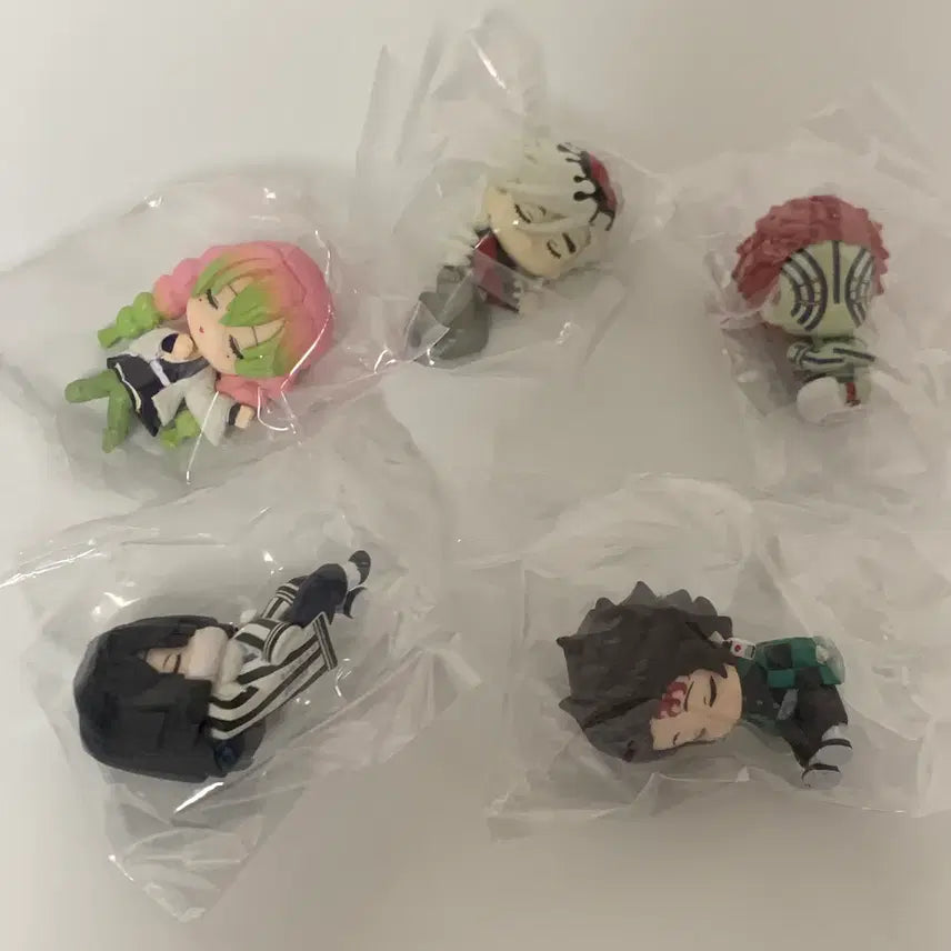 [BUNJANG] Kimetsu no Yaiba Nemurase-tai Vol. 3 Gacha Figures Bundle Set / (미개봉) 귀멸의 칼날 귀칼 네무라세타이 3탄 가챠 피규어 판매 양도