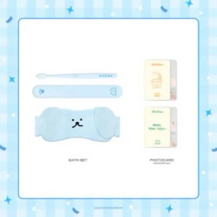 [BUNJANG] ATEEZ Yunho 2022 Birthday MD Sleep Mask &amp; Hairband Set / 2022 에이티즈 윤호 생일MD