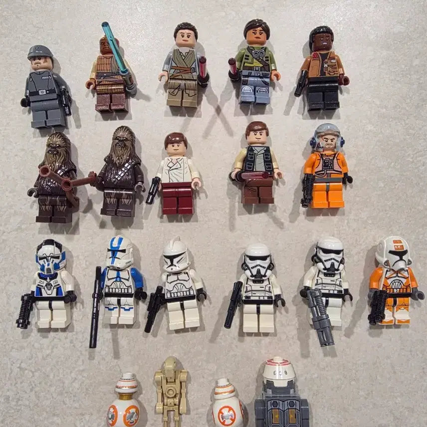 [BUNJANG] Lego Star Wars Minifigures Bundle Set / 레고 스타워즈 미피 일괄 판매