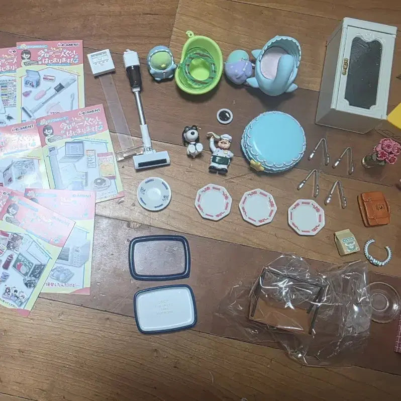 [BUNJANG] Re-Ment Miniature Bundle (Telescope, Vacuum Cleaner, etc.) / 리멘트 미니어처 일괄(망원경, 청소기 등)
