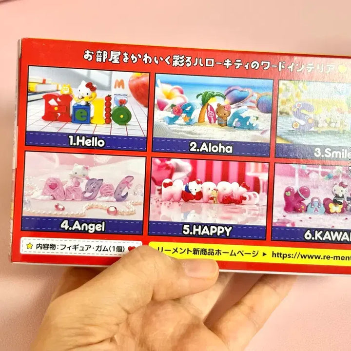 [BUNJANG] Sanrio Hello Kitty Words Re-Ment Collection Aloha Gachapon Figure / 헬로 키티 워즈 리멘트 컬렉션 산리오 워드 가챠 2번 알로하