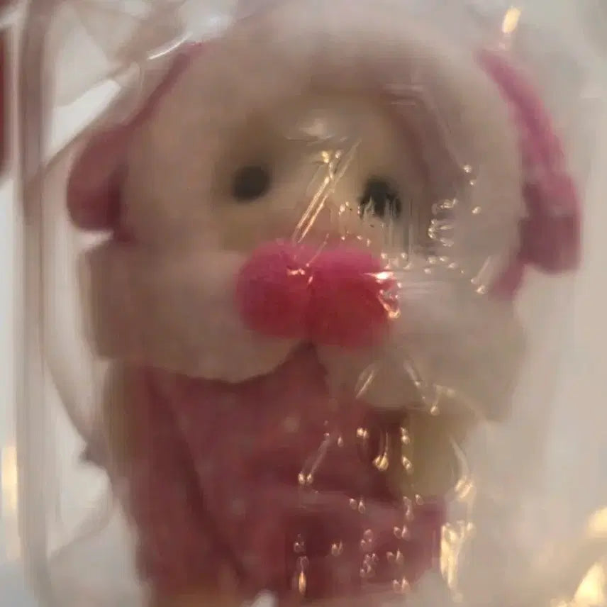 [BUNJANG] Sylvanian Families Rabbit Pink Costume / 실바니안 패밀리 토끼 인형 핑크 코스튬 핑크 반택포 4만원