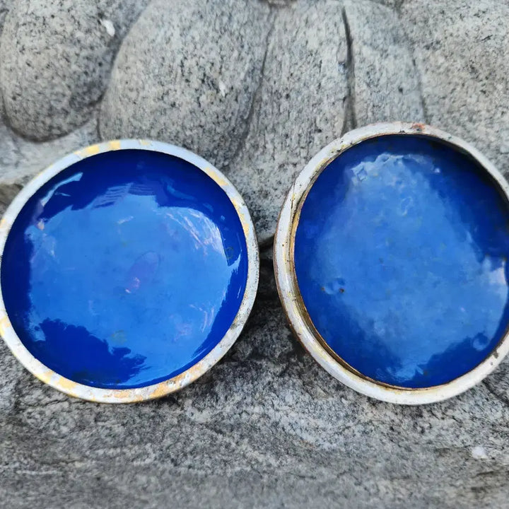 [BUNJANG] Cloisonné Enamel Round Jewelry Box / 칠보 공예 원형 보석함(합)