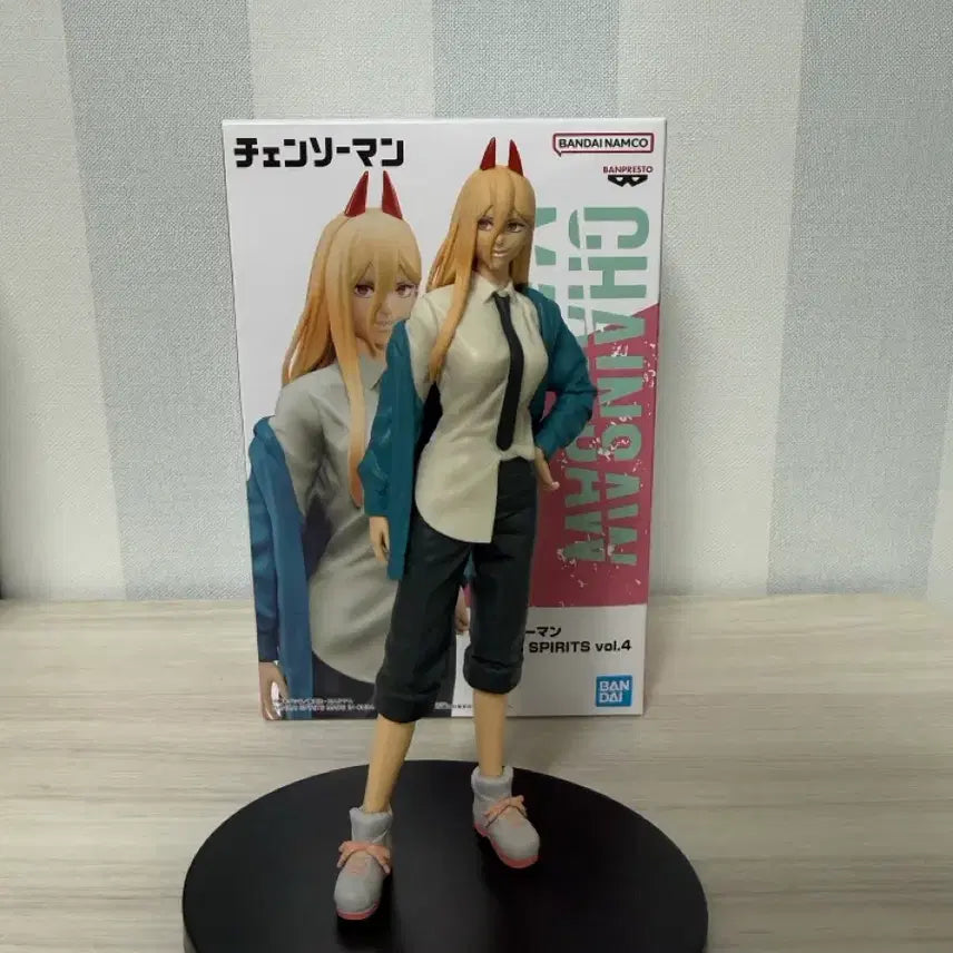 [BUNJANG] Chainsaw Man Power Figure 2 Types (Unsealed) / 체인소맨 파워 피규어 2종 (개봉품/박스o)
