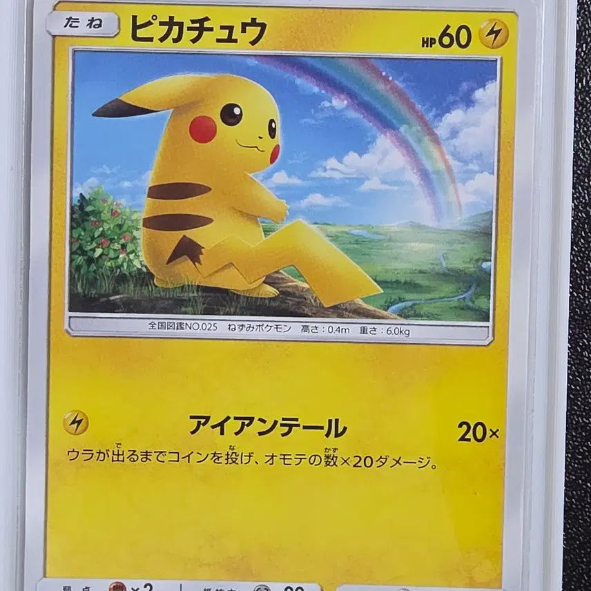 [BUNJANG] Pokemon Card Rainbow Pikachu / 포켓몬카드 무지개 피카츄