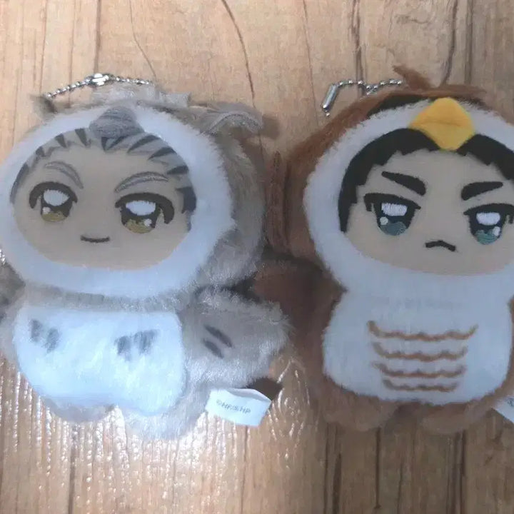 [BUNJANG] Bokuto Akaashi Chimikemo Plush Set / 보쿠토 아카아시 치미케모 누이
