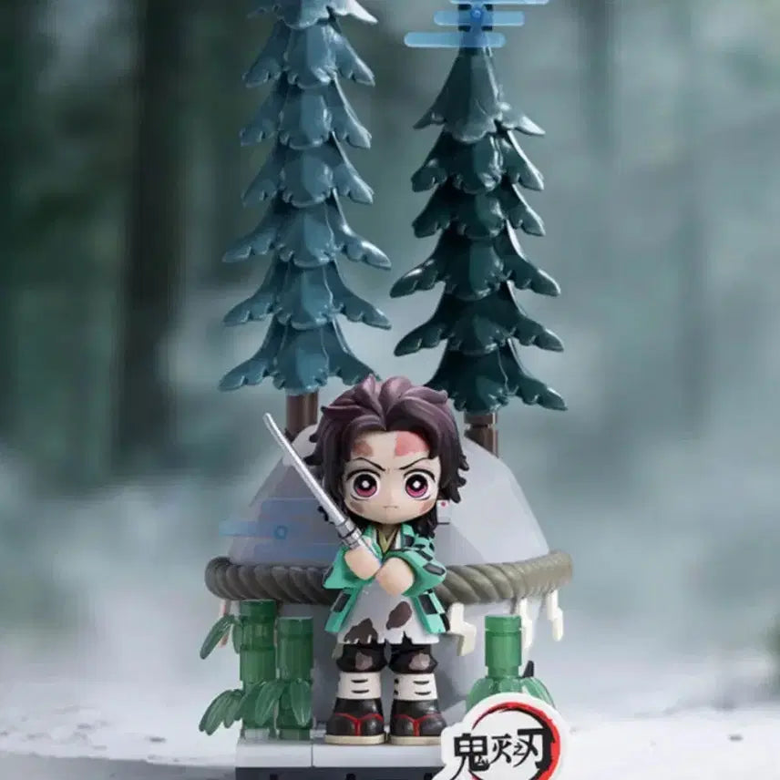 [BUNJANG] Demon Slayer Kimetsu no Yaiba Popmart Shinobu Tanjiro Ichi-ban Block Figure Bundle (Sealed) / 귀멸의칼날 팝마트 시노부 탄지로 일괄 미개봉 입지편 블럭 피규어 양도 원가