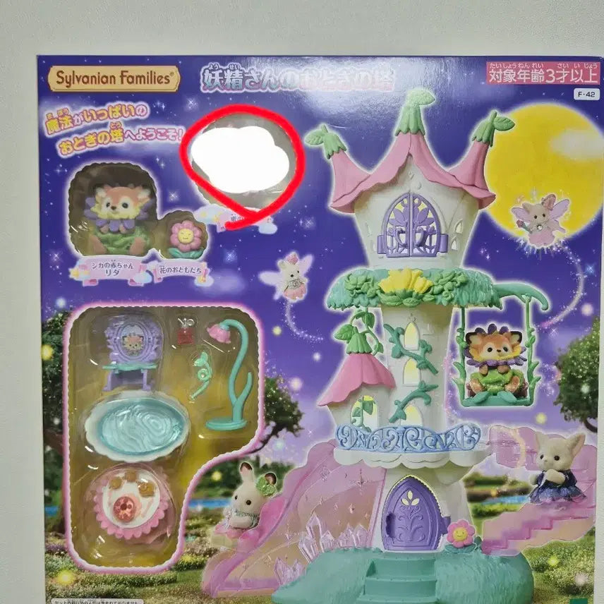 [BUNJANG] Sylvanian Families Fairy Tale Tower Unsealed Set / 실바니안 동화탑 개봉품