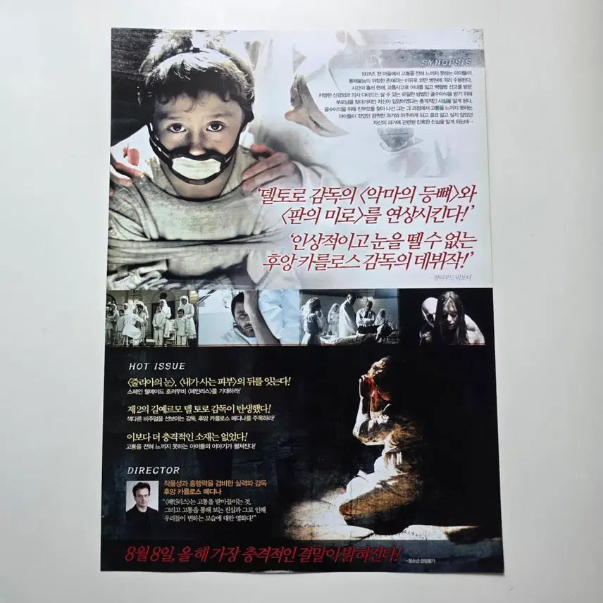 [BUNJANG] Painless 2013 Movie Poster / [전단지] 페인리스 2013 영화 포스터
