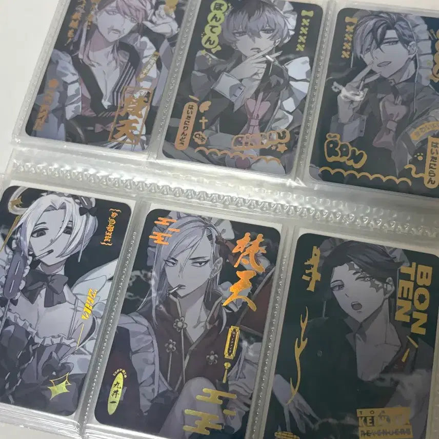 [BUNJANG] Tokyo Revengers Bonten Gold Foil Photocard Bundle Set / 도쿄리벤져스 도리벤 비공굿 범천 금박 포카 일괄