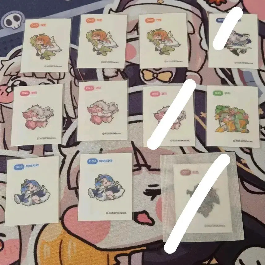 [BUNJANG] Trickal Sticker Collection / 트릭컬 띠부씰 스티커 판매 교환