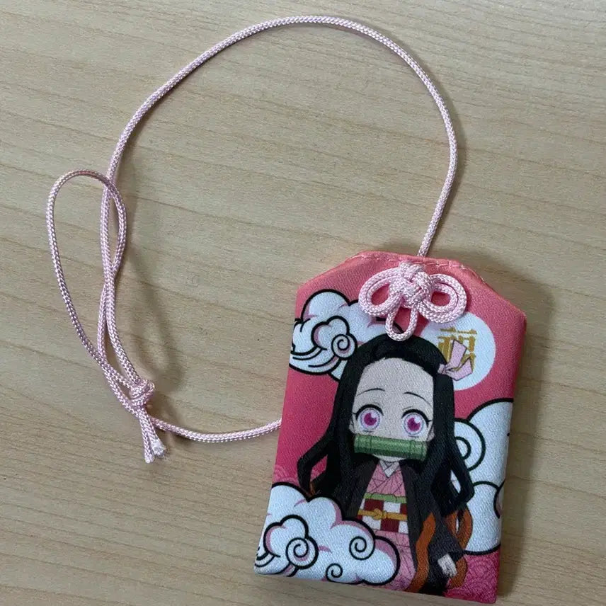[BUNJANG] Demon Slayer Nezuko Omamori Charm / 귀멸의칼날 네즈코 오마모리