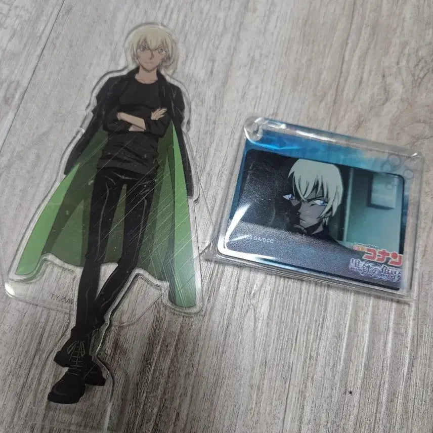 [BUNJANG] Detective Conan Rei Furuya Acrylic Keychain + Acrylic Stand / 명탐정 코난 안기준 아크릴 키링+아크릴 스탠드