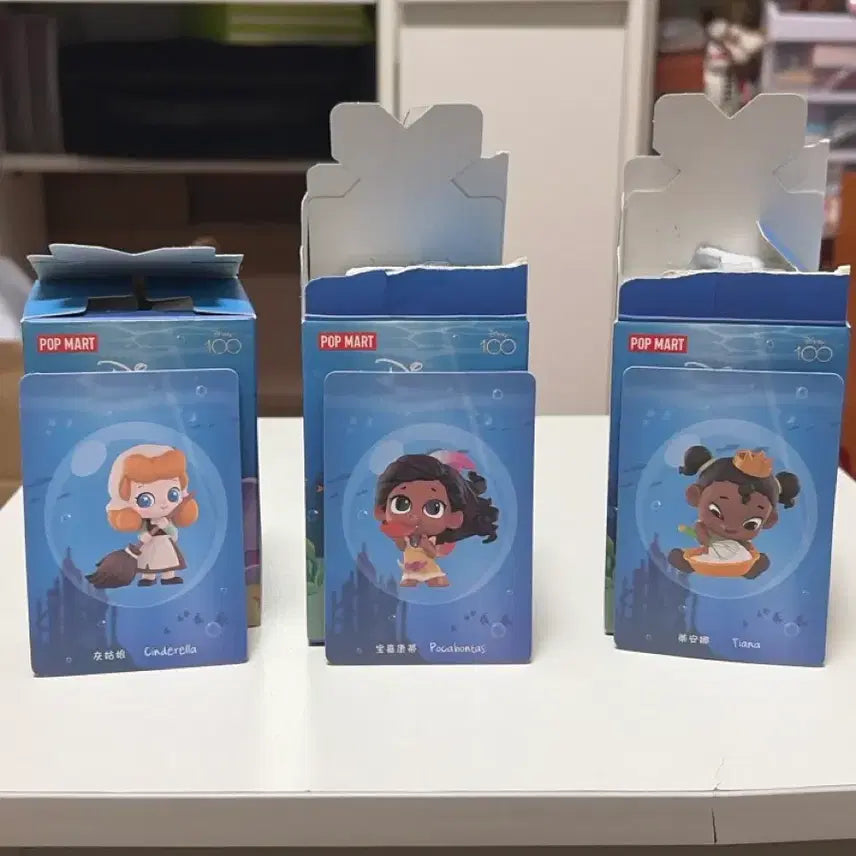 [BUNJANG] Pop Mart Disney Princess Childhood Figures Bundle Set / 신데렐라, 티아나, 포카혼타스 팝마트 디즈니 프린세스 어린시절 피규어 어린이 피규어 일괄판매