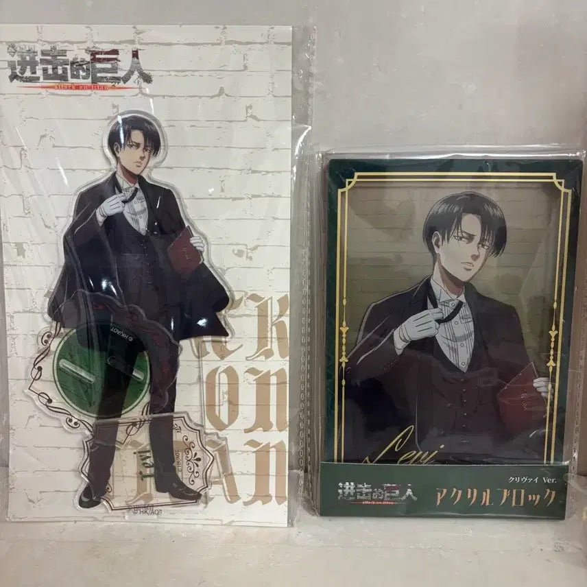 [BUNJANG] Attack on Titan Levi Animal Co. Plush &amp; Acrylic Bundle / 진격의거인 리바이 아니마루코 립뭉이 s 누이 집사 아크릴 일괄