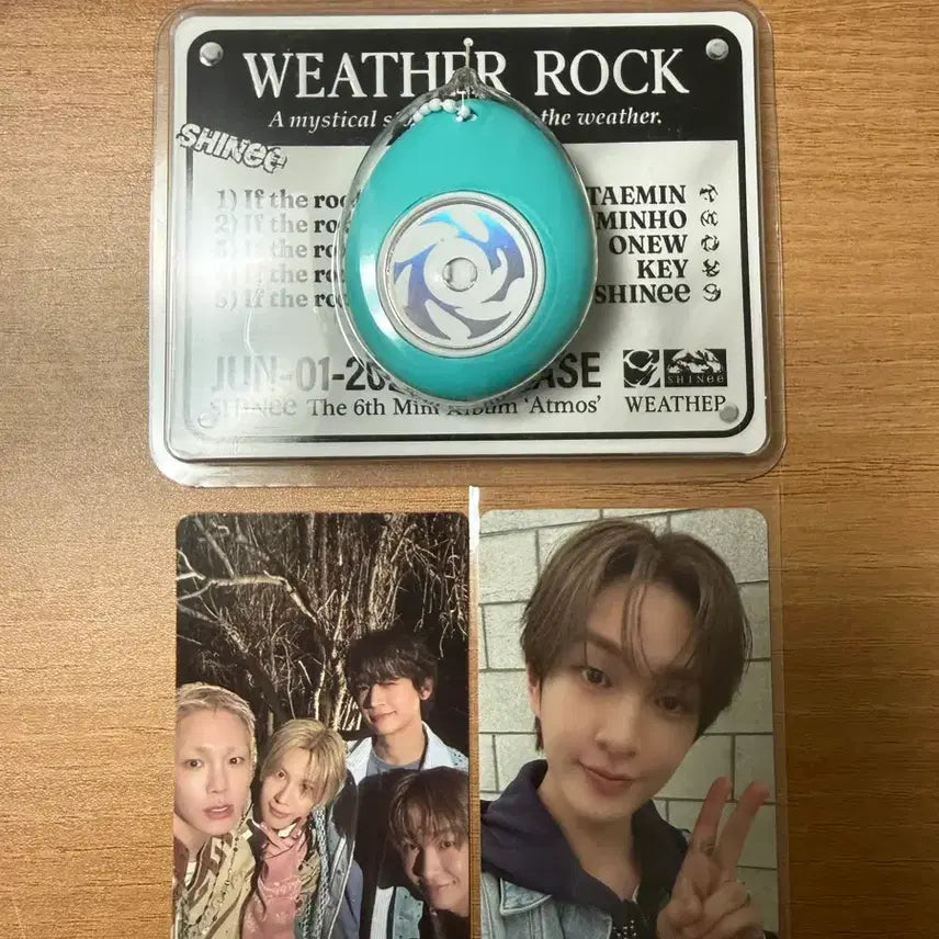 [BUNJANG] SHINee Onew Weather Tech Photocard Bundle Set / 샤이니 온유 웨더락 포카