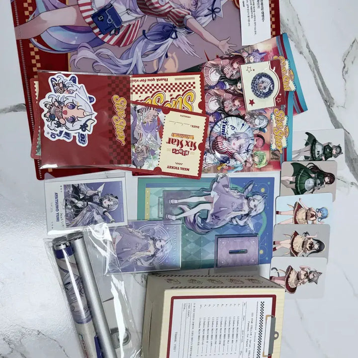 [BUNJANG] Ayatsuno Uni Merchandise Bundle Set / 스텔라이브 아야츠노유니 굿즈일괄