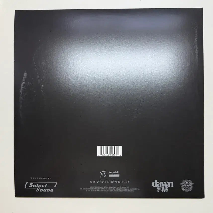 [BUNJANG] The Weeknd Dawn FM 5th Album LP / The Weeknd 더 위켄드 5집 Dawn FM LP