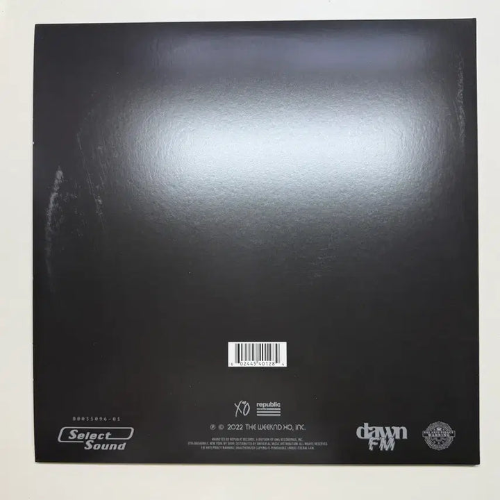 [BUNJANG] The Weeknd Dawn FM 5th Album LP / The Weeknd 더 위켄드 5집 Dawn FM LP
