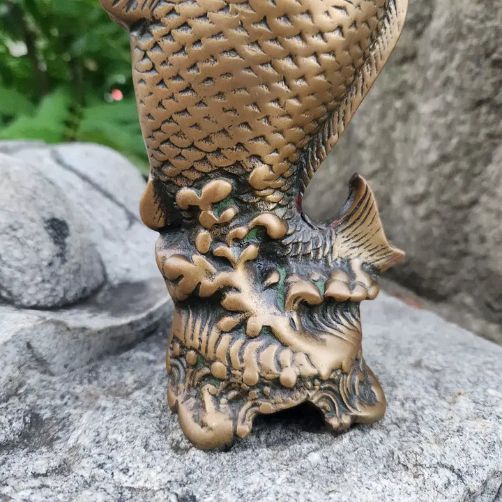 [BUNJANG] Dong Bronze Carp Pen Holder / 동브론즈 잉어필통