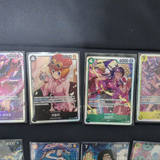 [BUNJANG] One Piece Card Game Rare Cards Bundle / 원피스카드 슈레,패레,시크 팝네다