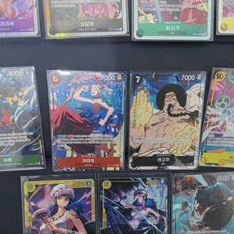 [BUNJANG] One Piece Card Game Rare Cards Bundle / 원피스카드 슈레,패레,시크 팝네다