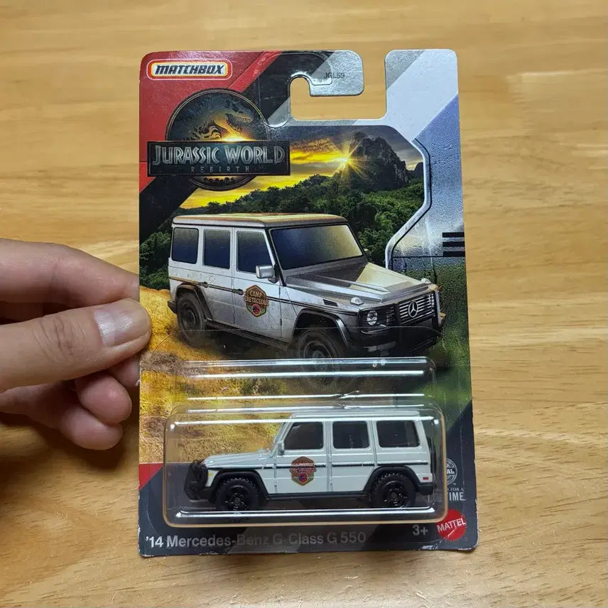 [BUNJANG] Matchbox Jurassic World Mercedes-Benz G Class G550 Diecast Car / 매치박스 쥬라기월드 메르세데스 벤츠 G Class G550 미니카 다이캐스트