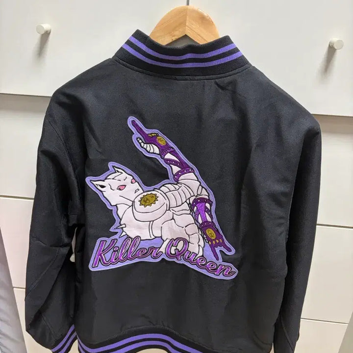 [BUNJANG] Abail Jojo Killer Queen Sukajan Baseball Jacket M Size / 아베일 죠죠 킬러퀸 야구점퍼 스카잔 항공점퍼 M사이즈