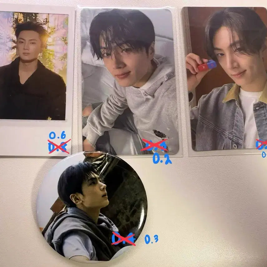 [BUNJANG] ENHYPEN Jay Photocard and Can Badge Set / 엔하이픈 제이 포카 및 캔뱃지