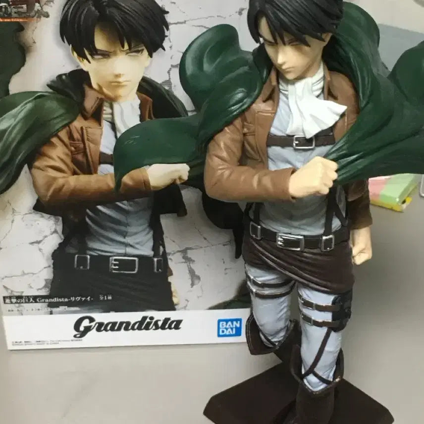 [BUNJANG] Attack on Titan Levi Figure Grandista / 진격의 거인 그란디스타 리바이 피규어 박스O