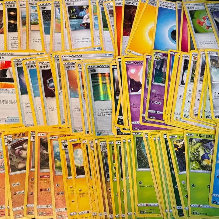 [BUNJANG] Pokemon Old Normal Cards - Approx. 100 Cards / 포켓몬 옛날 일반카드 - 약100장 (1)