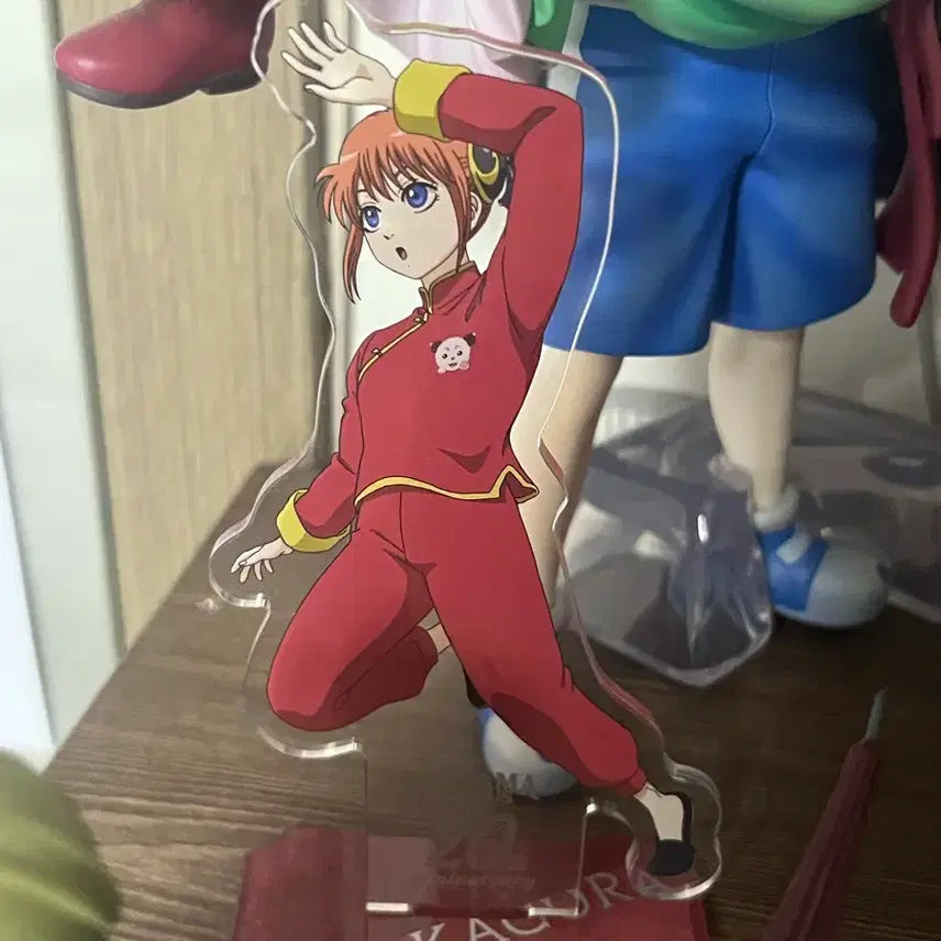 [BUNJANG] Gintama Banpresto Sougo Figure + 20th Anniversary Kagura Acrylic Set / 은혼 반프레스토 소고 피규어 박스O+20주년 카구라 아크릴