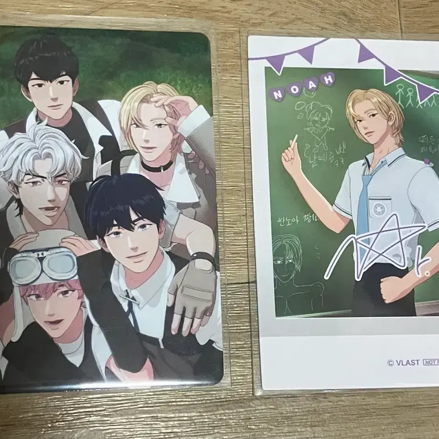 [BUNJANG] PLAVE Noah Family Photocard (Checky Style) / 플레이브 애니메이트 체키풍 노아 가족포카 plave