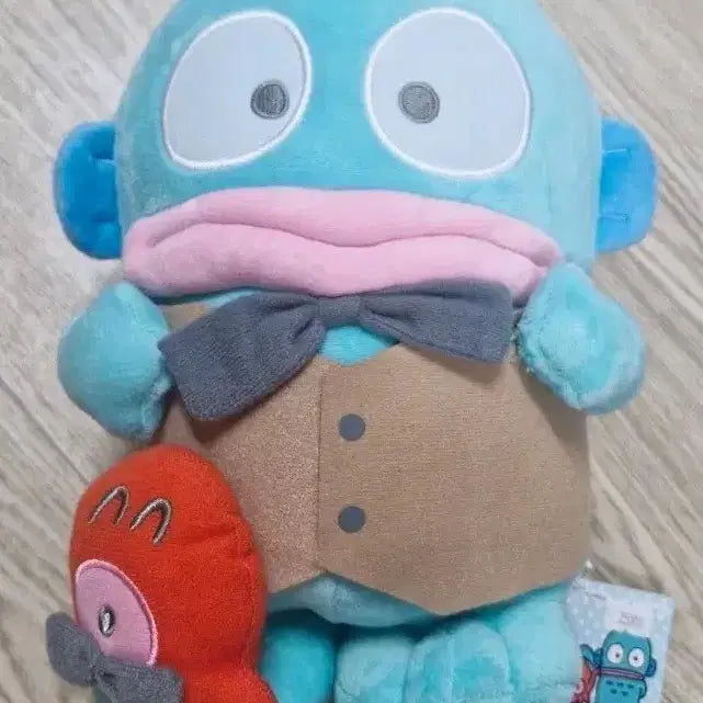 [BUNJANG] Sanrio Hangyodon Gentleman Suit Plush Doll (Medium) / 산리오 한교동 신사 양복 인형 (중형)