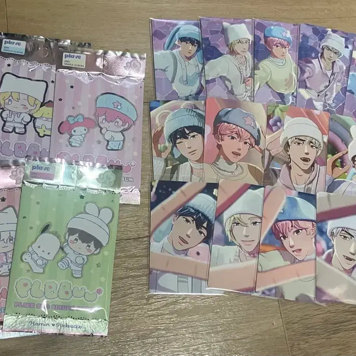 [BUNJANG] PLAVE PLVV Plush 1st Generation Lucky Draw Special POB Drink Photocard Album Bundle / 플레이브 플뿌 미공포 십카페 럭드 음료 포카 앨범 일괄 plave