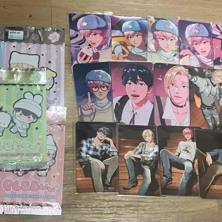 [BUNJANG] PLAVE PLVV Plush 1st Generation Lucky Draw Special POB Drink Photocard Album Bundle / 플레이브 플뿌 미공포 십카페 럭드 음료 포카 앨범 일괄 plave