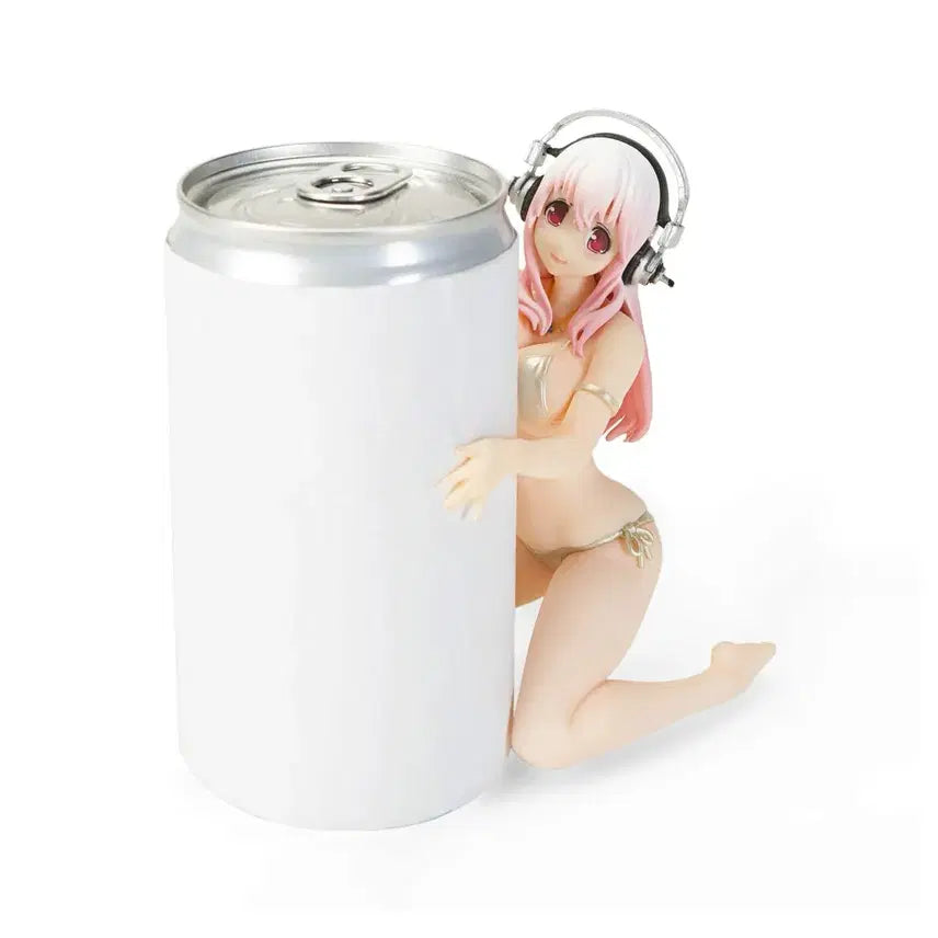 [BUNJANG] Super Sonico Nakayoshi Hold Swimsuit Figure Noodle Stopper / 슈퍼소니코 후류 나카요시 홀드 드링크 홀더 누들스토퍼 수영복 피규어