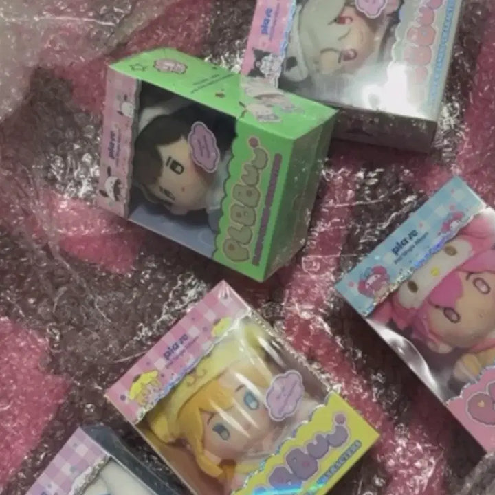 [BUNJANG] Playve Plve Plppoo Doll Album (Sealed) - Set of 5 / 미개봉 플레이브 plave 플뿌 인형 앨범 판매합니다
