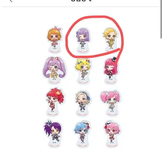 [BUNJANG] Aikatsu Star Party Aikatsu! Premium Rare Acrylic Standee Bundle Set / [매입] 아이카츠 스타파라 카츠파라 아크릴 일괄 매입