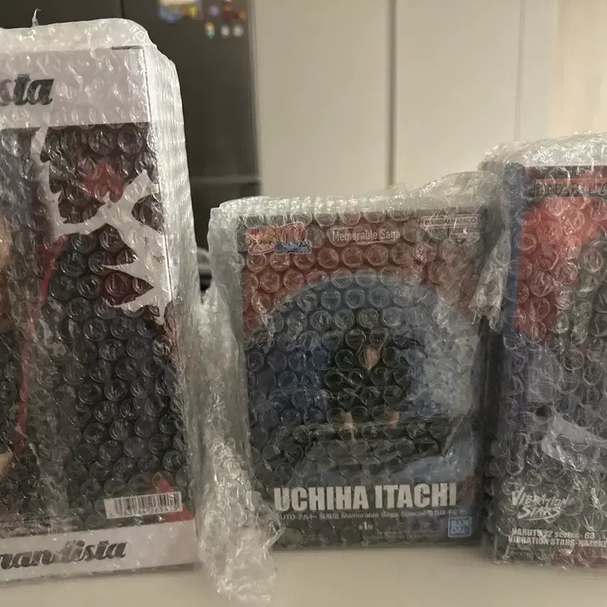 [BUNJANG] Naruto Itachi &amp; Obito Figure Set (2 Types, Sealed) / (미개봉 칼박!!) 이타치 피규어2종 오비토 반프 일괄
