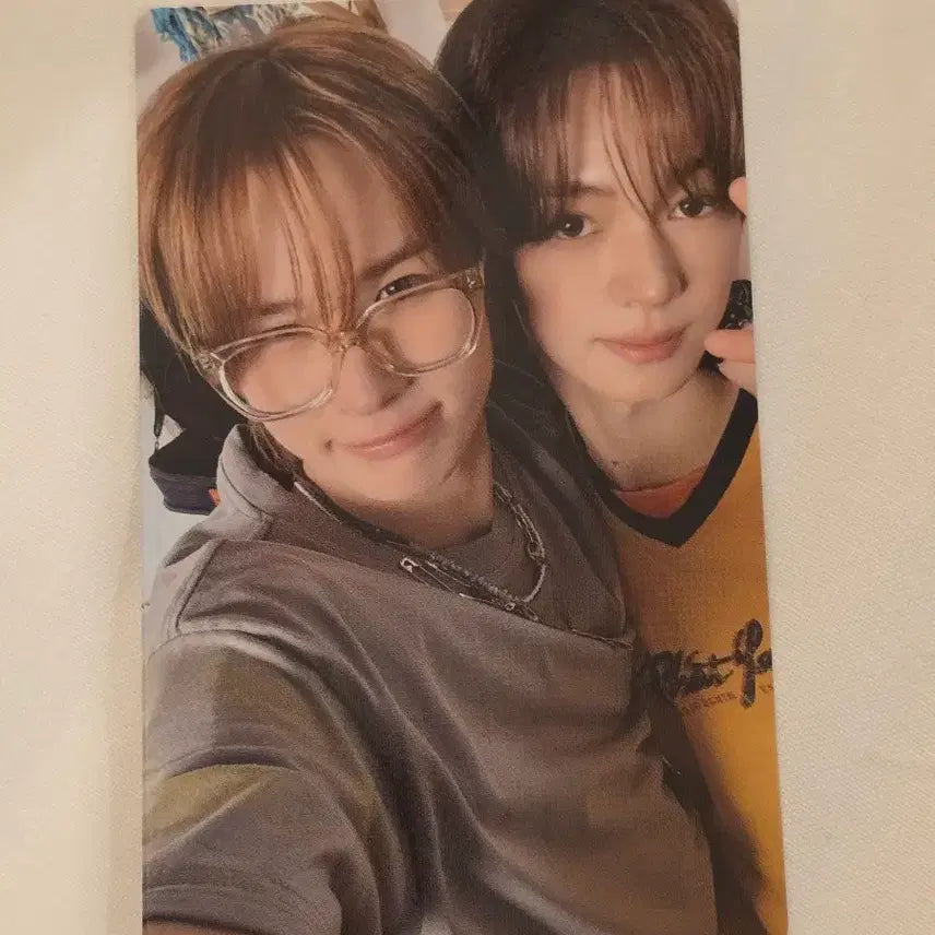 [BUNJANG] Tours Soda Soda Unit Photocard Han Jin Kyung Min / (현물) 투어스 소다소다 유닛포카 한진 경민