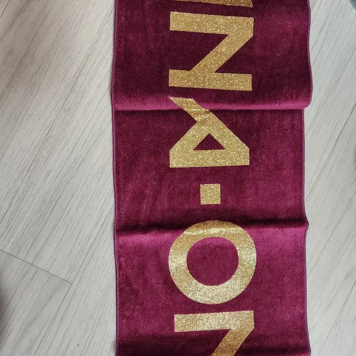 [BUNJANG] Wanna One Official Slogan Towel / 워너원 공식 슬로건
