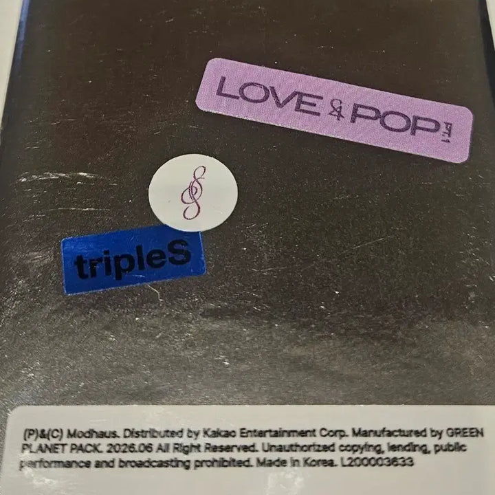[BUNJANG] tripleS LOVE&amp;POP OMA Photocard Bundle Set / 트리플에스 LOVE&amp;POP OMA 팝니다