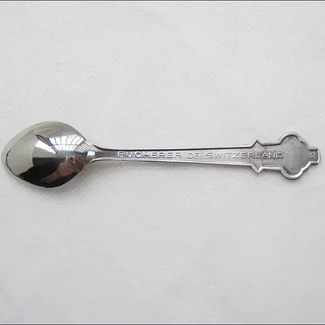 [BUNJANG] Bucherer "CB" Engraved Silver-Plated Swiss Tea Spoon with Rolex Logo / 롤렉스 BUCHERER(부헤러/부커러) 스위스 티스푼 (CB 각인/ 은도금) (90)