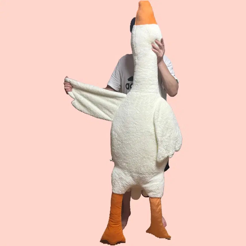 [BUNJANG] Large Goose Plush Toy (Approx. 190cm) / 대왕 대형 거위 인형 약 190 동물 오리