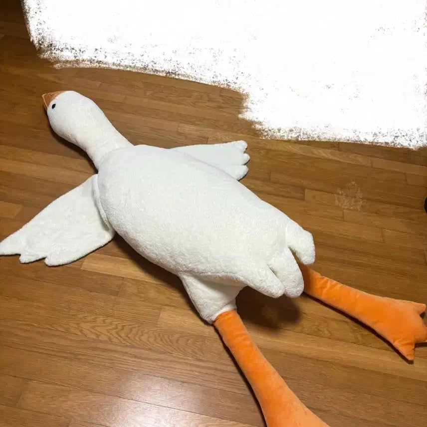 [BUNJANG] Large Goose Plush Toy (Approx. 190cm) / 대왕 대형 거위 인형 약 190 동물 오리